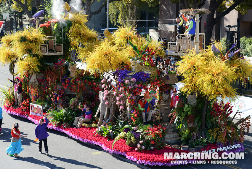 Dole Packaged Foods - 2016 Rose Parade Float Picture