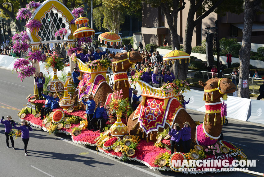 Donate Life - 2016 Rose Parade Float Picture