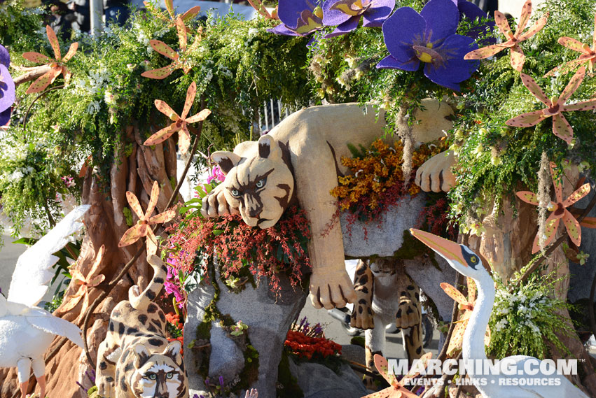 Downey Rose Float Association - 2016 Rose Parade Float Picture