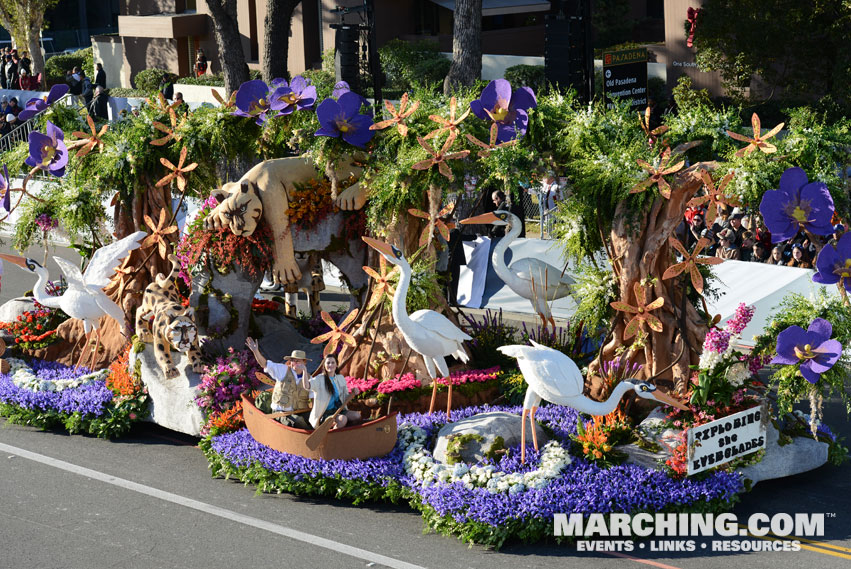 Downey Rose Float Association - 2016 Rose Parade Float Picture