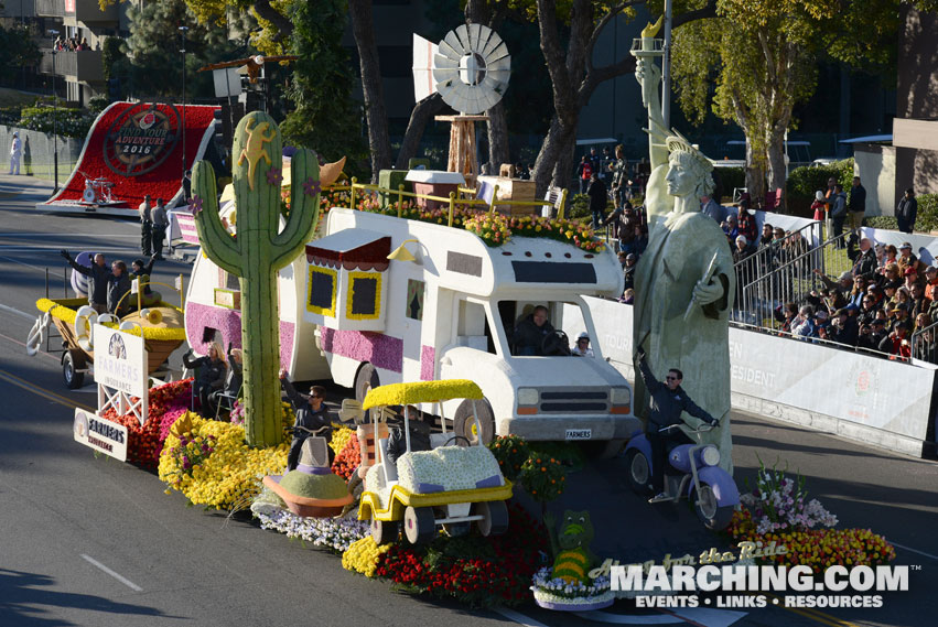 Farmers Insurance Group - 2016 Rose Parade Float Picture