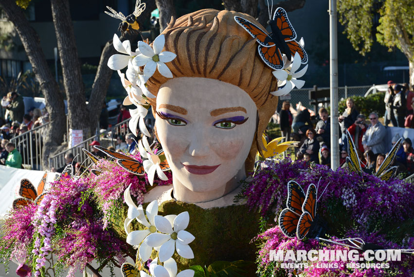 Kaiser Permanente - 2016 Rose Parade Float Picture