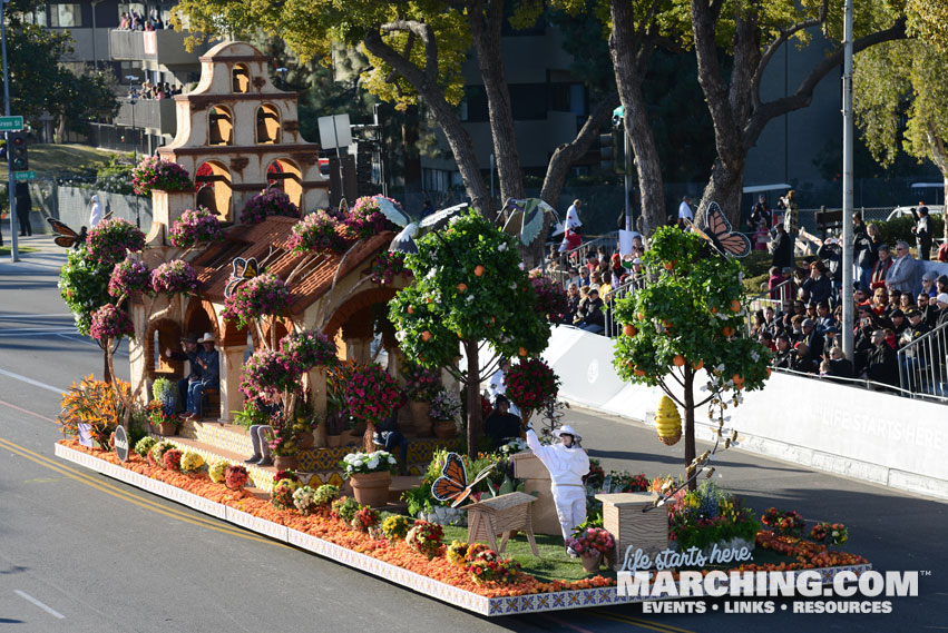 Miracle-Gro - 2016 Rose Parade Float Picture