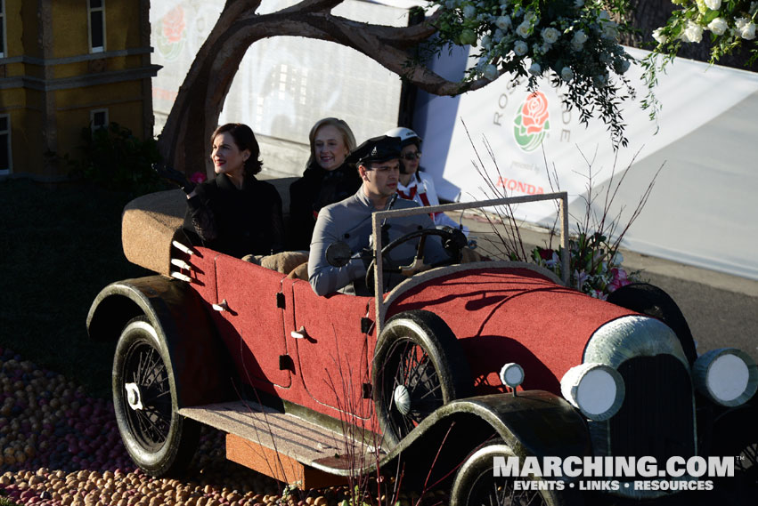 Public Broadcasting Service (PBS) - Downton Abbey - 2016 Rose Parade Float Picture