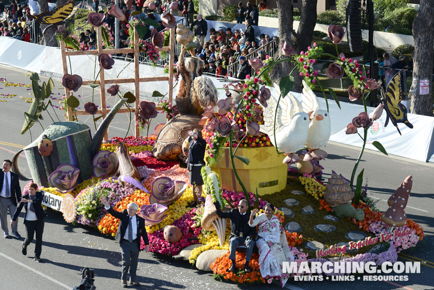 Rotary Rose Parade Float Committee - 2016 Rose Parade Float Picture