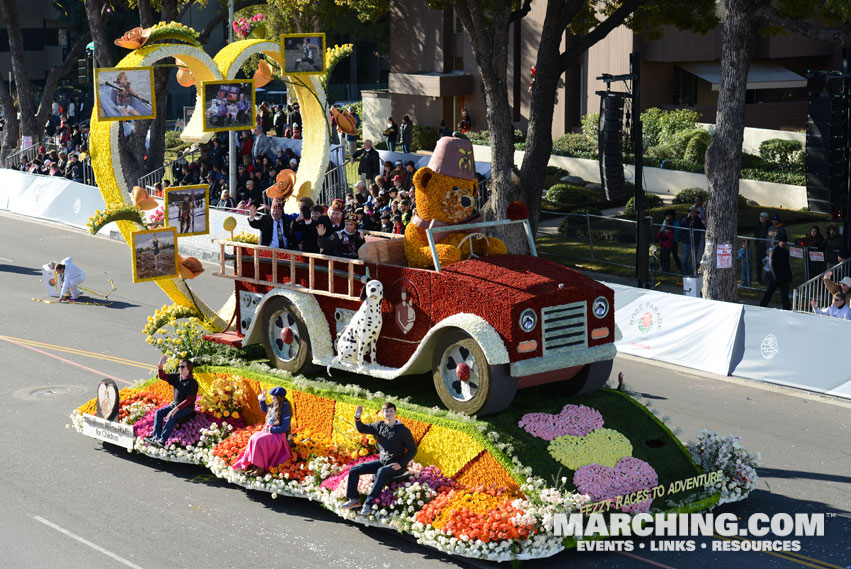 Shriners Hospitals for Children - 2016 Rose Parade Float Picture