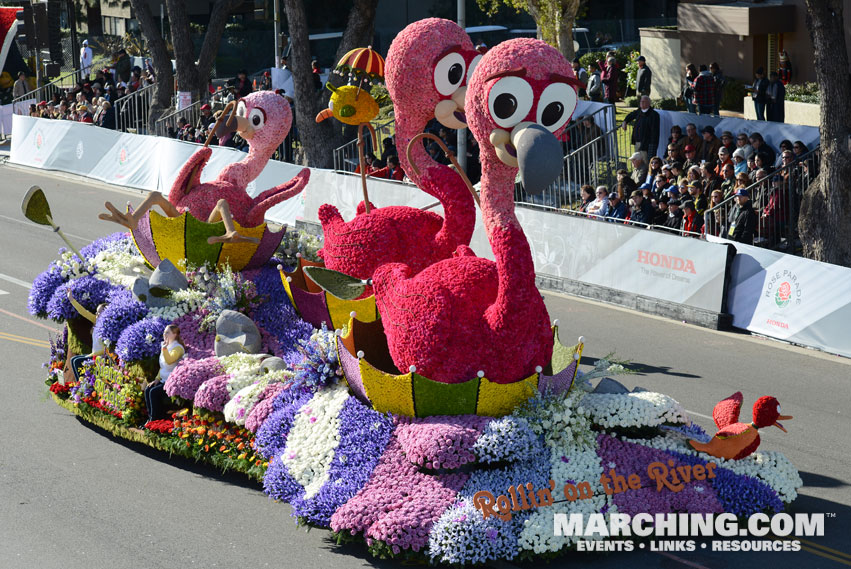 Sierra Madre Rose Float Association - 2016 Rose Parade Float Picture