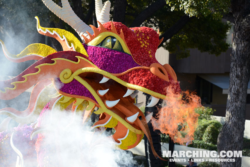 Singpoli Group - Sweepstakes Winner - 2016 Rose Parade Float Picture