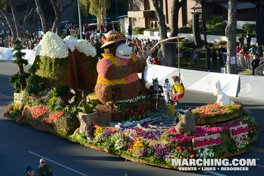 South Pasadena Tournament of Roses Association - 2016 Rose Parade Float Picture