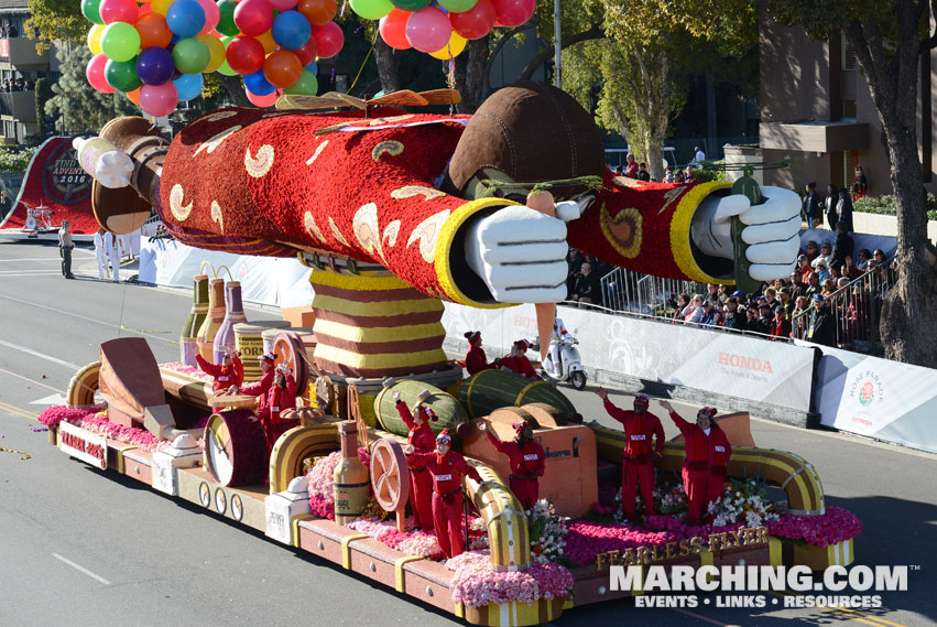 Trader Joe's - 2016 Rose Parade Float Picture