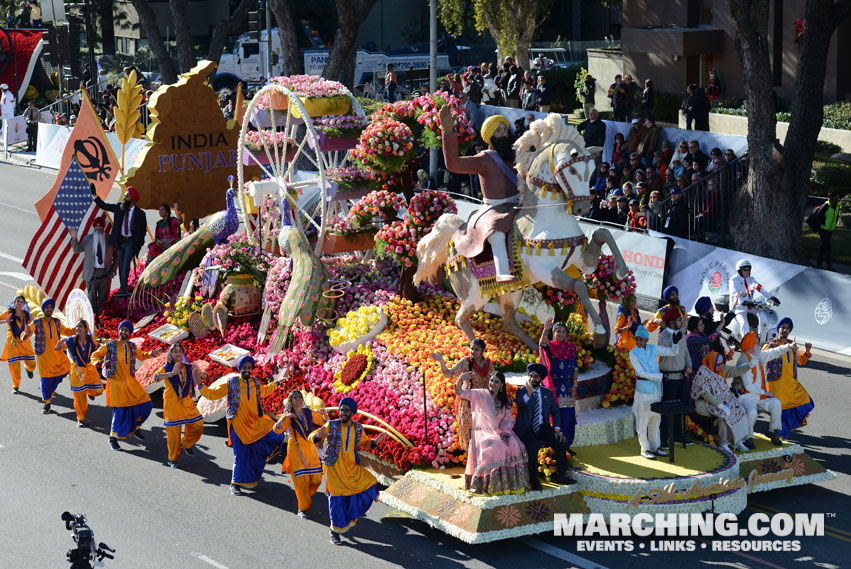 United Sikh Mission - 2016 Rose Parade Float Picture