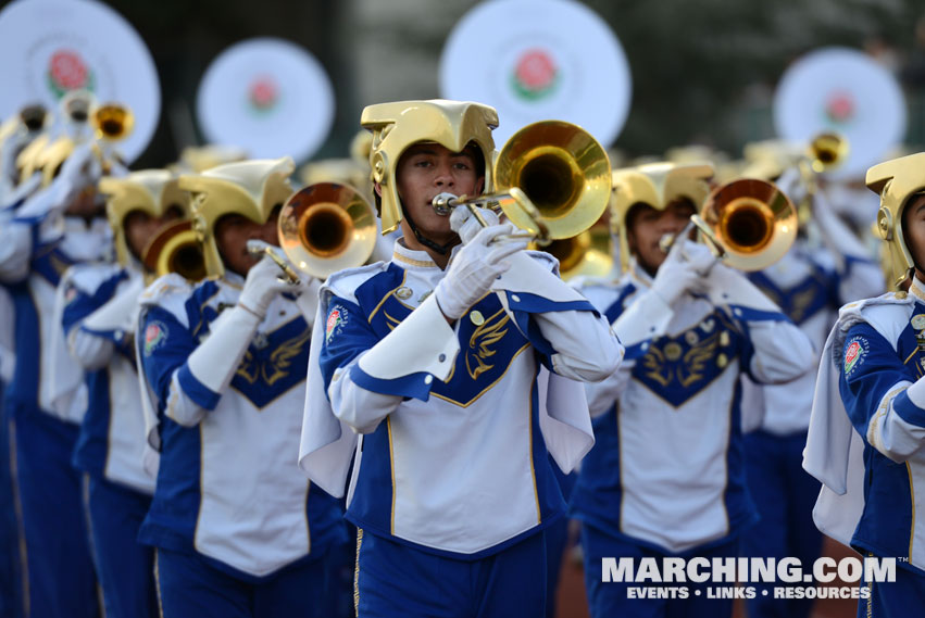 Aguilas Doradas Marching Band, Puebla, Mexico - 2015/2016 Tournament of Roses Bandfest Photo