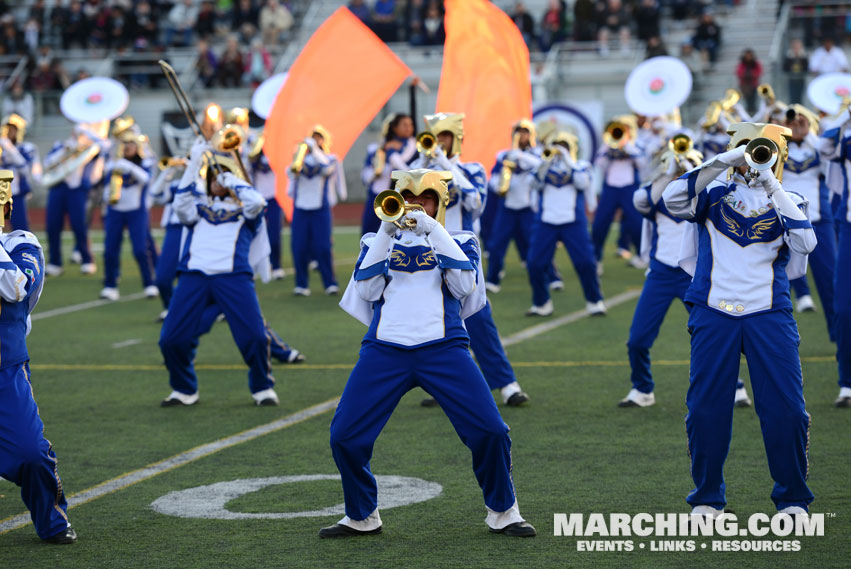 Aguilas Doradas Marching Band, Puebla, Mexico - 2015/2016 Tournament of Roses Bandfest Photo