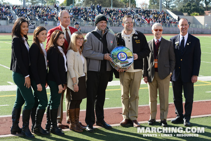 Band Director Recognition - 2015/2016 Tournament of Roses Bandfest Photo