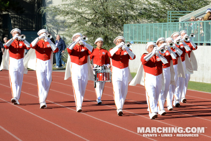 Pasadena City College Herald Trumpets - 2015/2016 Tournament of Roses Bandfest Photo