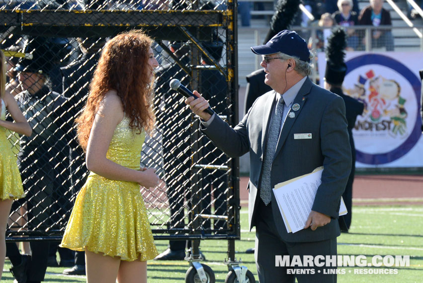 Master of Ceremonies Jim Hahn - 2015/2016 Tournament of Roses Bandfest Photo