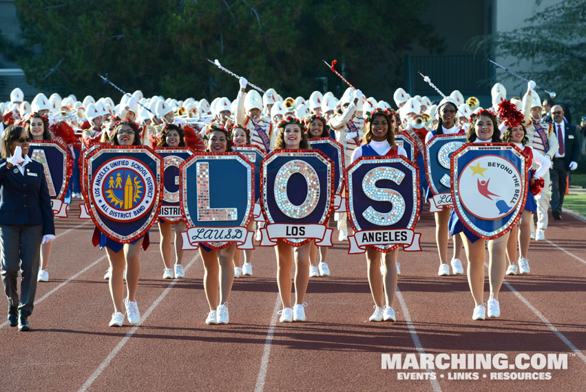 Los Angeles Unified School District Honor Band, California - 2015/2016 Tournament of Roses Bandfest Photo