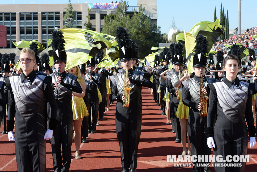 William Mason H.S. Marching Band, Mason, Ohio - 2015/2016 Tournament of Roses Bandfest Photo