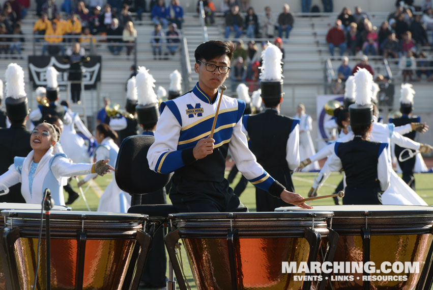 Mira Mesa H.S. Sapphire Sound, San Diego, California - 2015/2016 Tournament of Roses Bandfest Photo