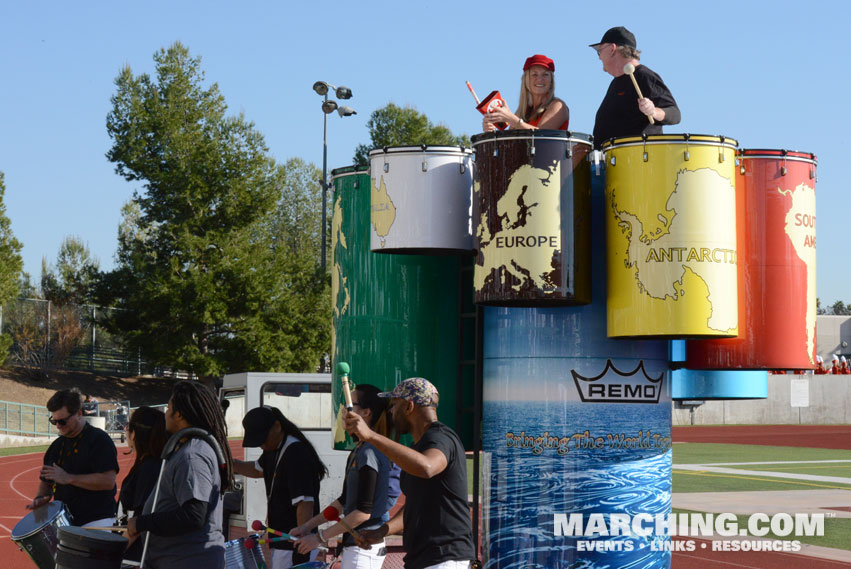 Remo Pre-Show - 2015/2016 Tournament of Roses Bandfest Photo