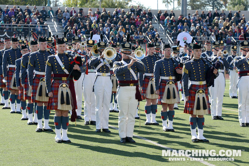 Virginia Military Institute Regimental Band, Lexington, Virginia - 2015/2016 Tournament of Roses Bandfest Photo