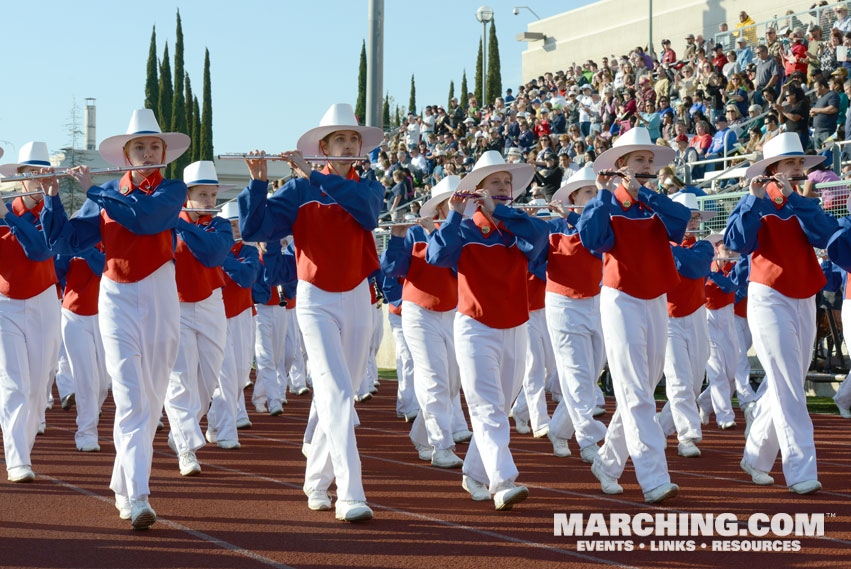 Wyoming All-State Marching Band - 2015/2016 Tournament of Roses Bandfest Photo