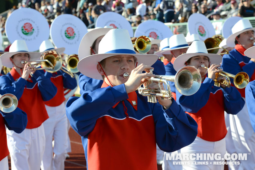 Wyoming All-State Marching Band - 2015/2016 Tournament of Roses Bandfest Photo