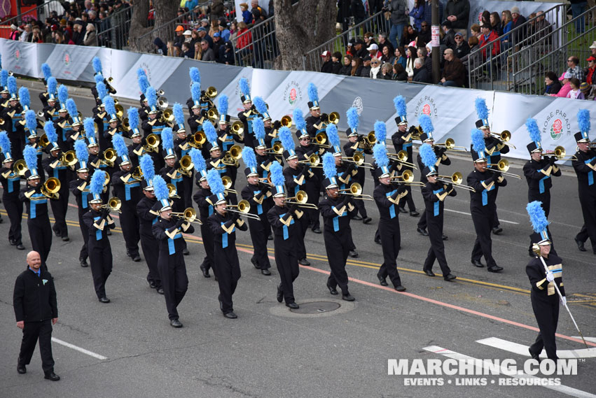 Foothill High School Marching Band, Henderson, Nevada - 2017 Rose Parade Photo