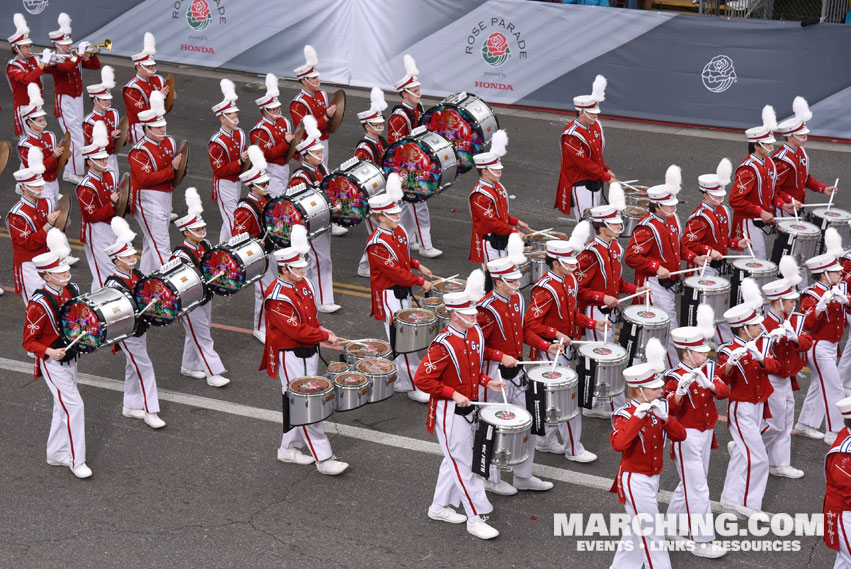 Grove City High School Marching Band, Grove City, Ohio - 2017 Rose Parade Photo