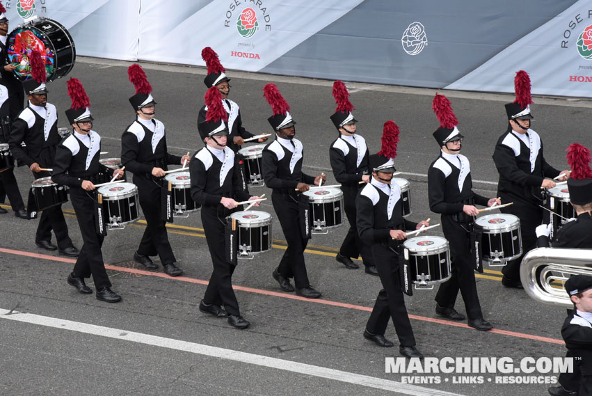 Marching Pride of Lawrence Township, Indianapolis, Indiana - 2017 Rose Parade Photo