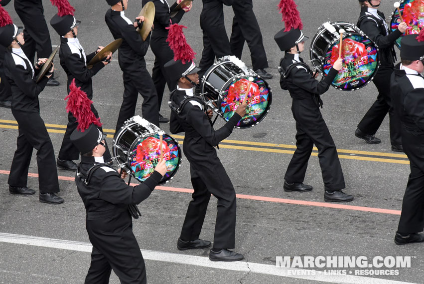 Marching Pride of Lawrence Township, Indianapolis, Indiana - 2017 Rose Parade Photo