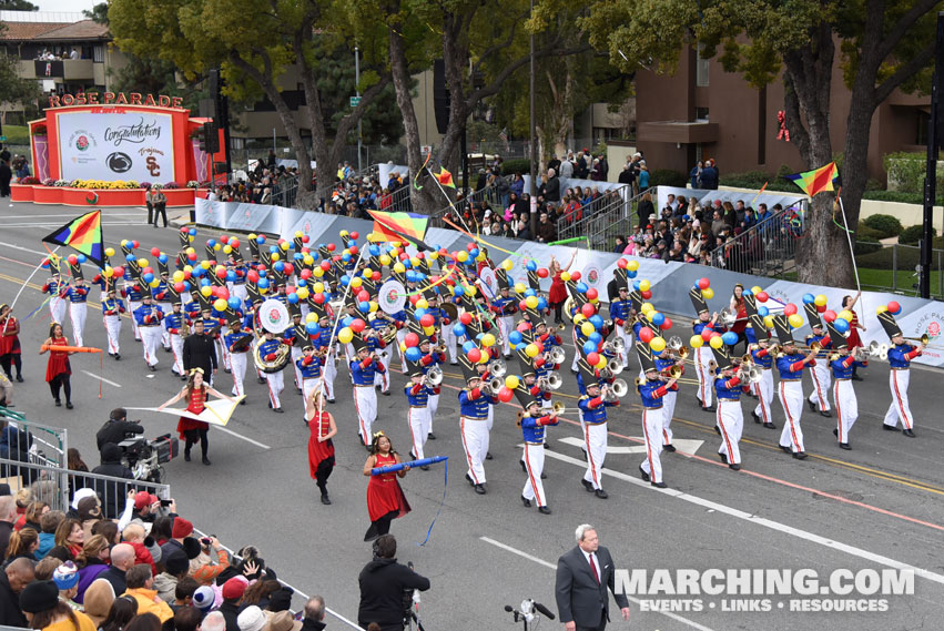 Ooltewah High School Marching Band, Ooltewah, Tennessee - 2017 Rose Parade Photo