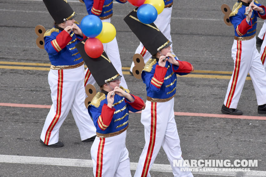 Ooltewah High School Marching Band, Ooltewah, Tennessee - 2017 Rose Parade Photo