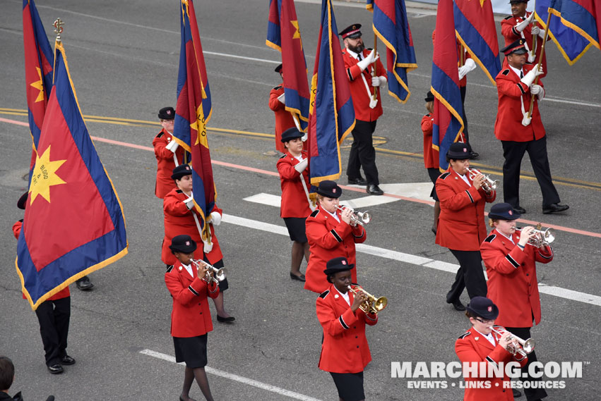 The Salvation Army Tournament of Roses Band - 2017 Rose Parade Photo