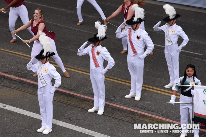 Santa Clara Vanguard Drum & Bugle Corps, Santa Clara, California - 2017 Rose Parade Photo