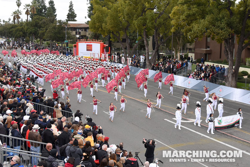 Santa Clara Vanguard Drum & Bugle Corps, Santa Clara, California - 2017 Rose Parade Photo