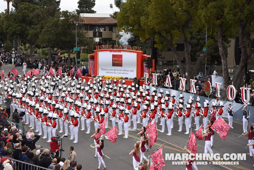 Santa Clara Vanguard Drum & Bugle Corps, Santa Clara, California - 2017 Rose Parade Photo