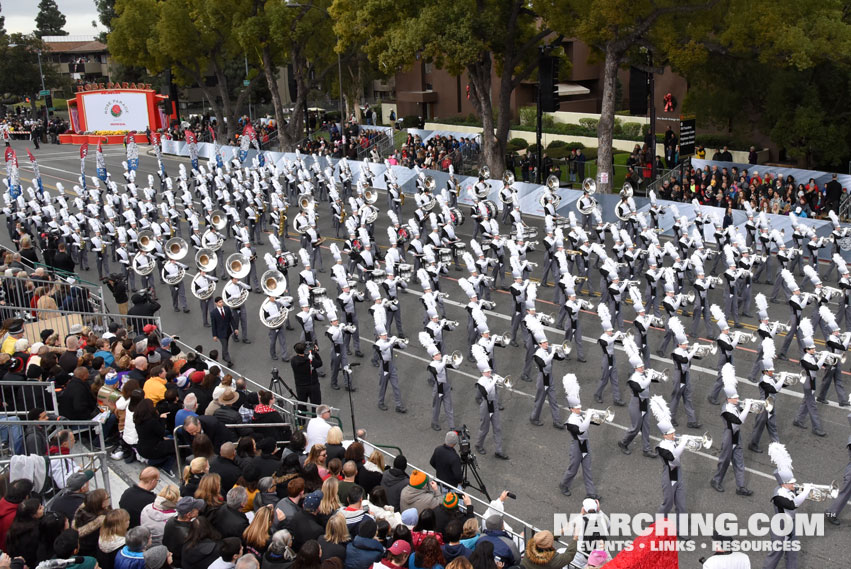 Westlake High School Chaparral Band, Austin, Texas - 2017 Rose Parade Photo