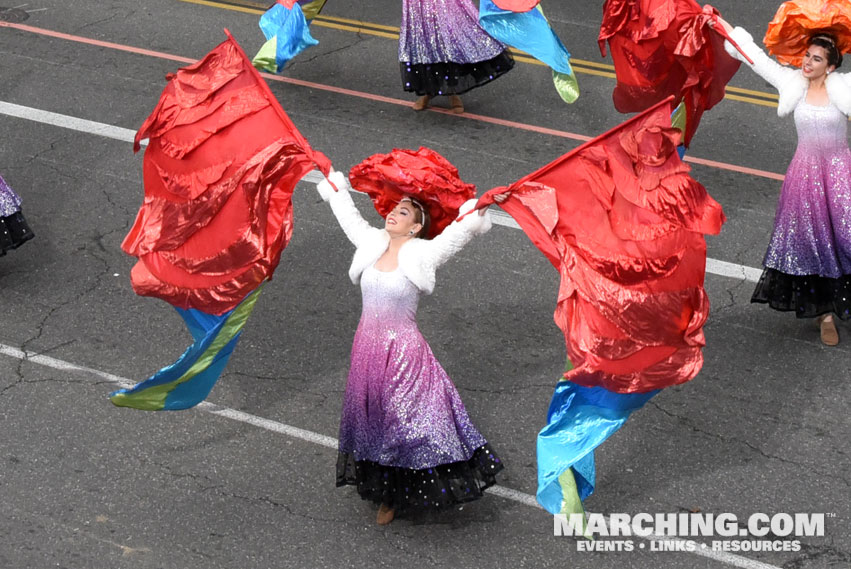 Westlake High School Chaparral Band, Austin, Texas - 2017 Rose Parade Photo