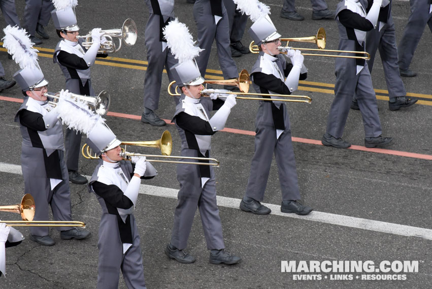 Westlake High School Chaparral Band, Austin, Texas - 2017 Rose Parade Photo