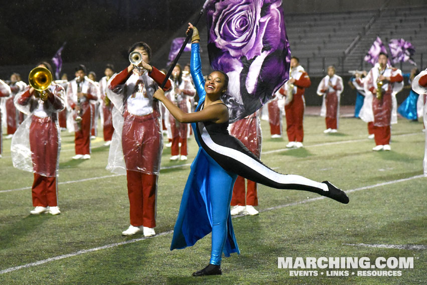 Arcadia High School Apache Marching Band and Color Guard, Arcadia, California - 2016/2017 Tournament of Roses Bandfest Photo