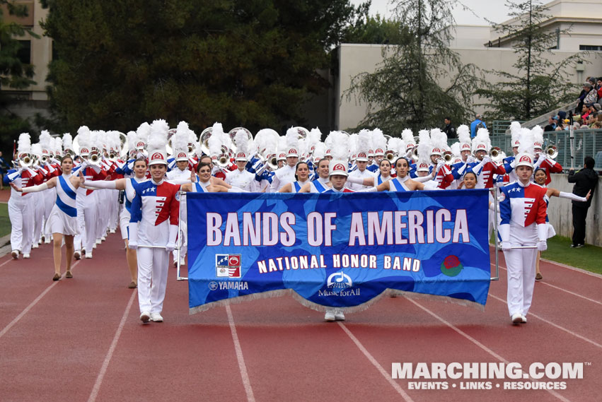 Bands of America Honor Band - 2016/2017 Tournament of Roses Bandfest Photo