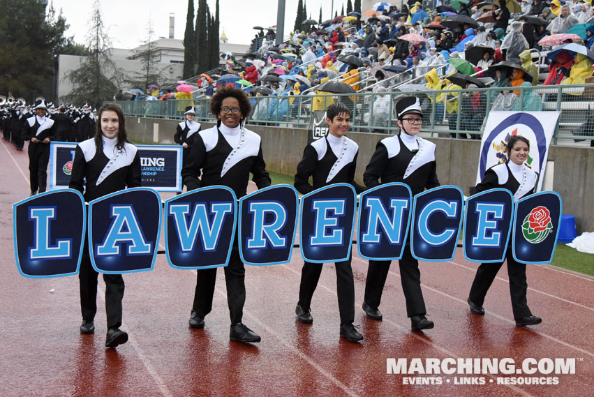 Marching Pride of Lawrence Township, Indianapolis, Indiana - 2016/2017 Tournament of Roses Bandfest Photo