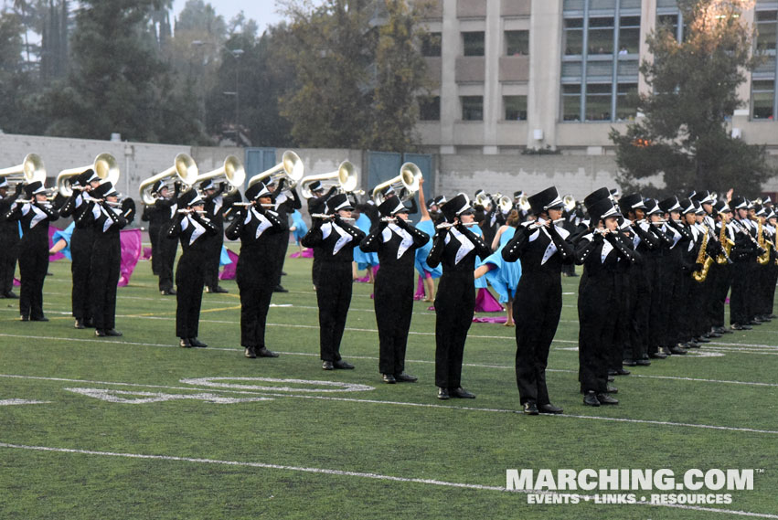 Marching Pride of Lawrence Township, Indianapolis, Indiana - 2016/2017 Tournament of Roses Bandfest Photo