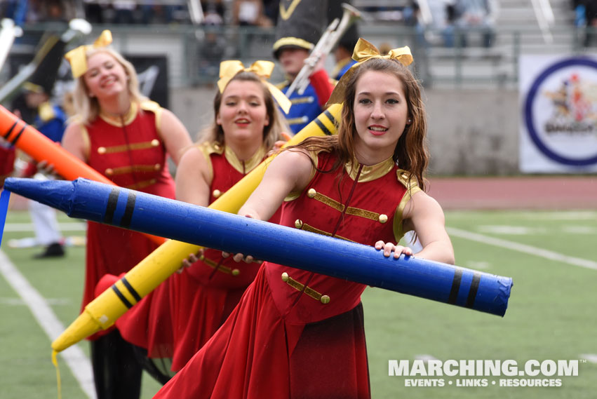 Ooltewah High School Marching Band, Ooltewah, Tennessee - 2016/2017 Tournament of Roses Bandfest Photo