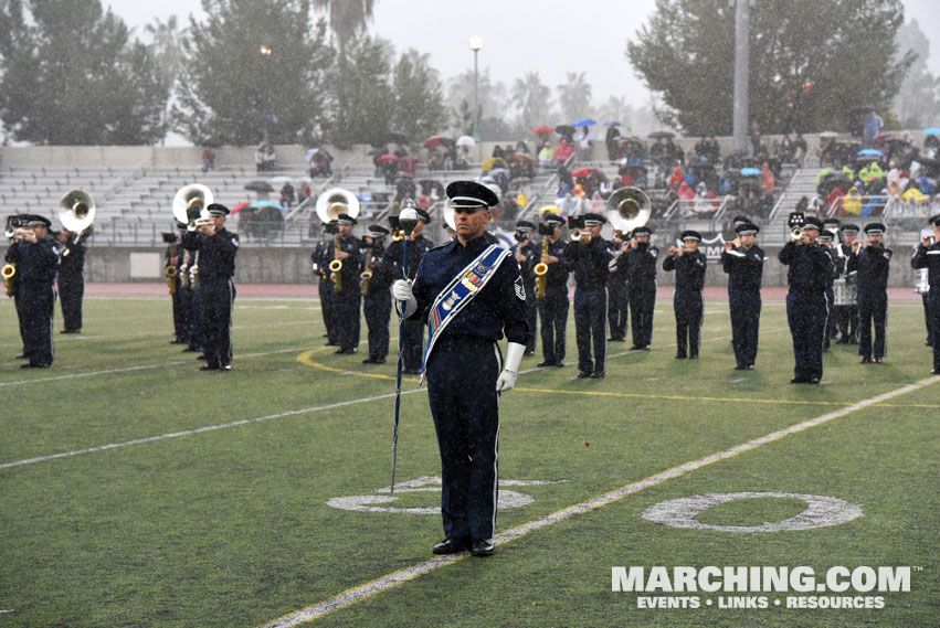 United States Air Force Total Force Band, Travis Air Force Base, California - 2016/2017 Tournament of Roses Bandfest Photo