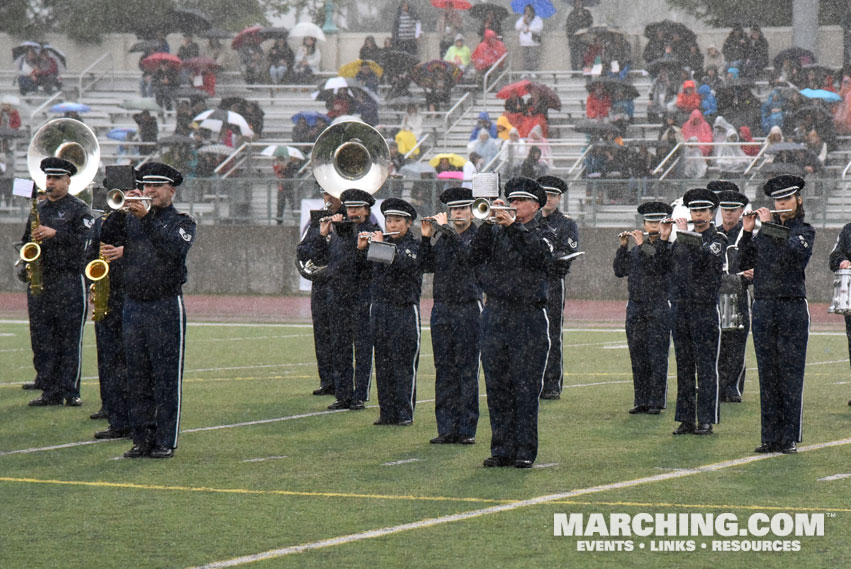 United States Air Force Total Force Band, Travis Air Force Base, California - 2016/2017 Tournament of Roses Bandfest Photo