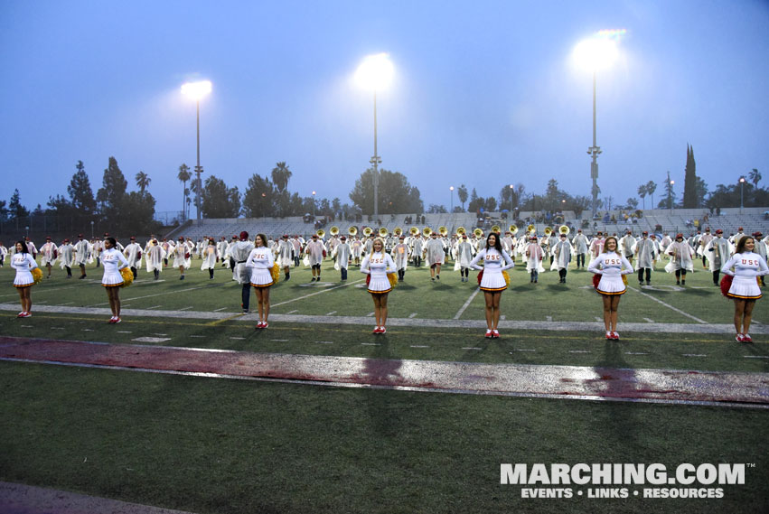 University of Southern California Trojan Marching Band, Los Angeles, California - 2016/2017 Tournament of Roses Bandfest Photo