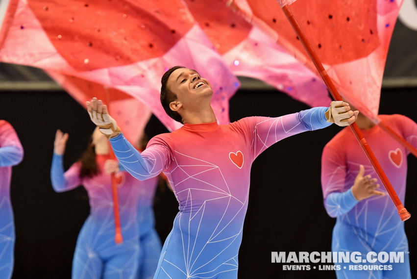 Fusion Winter Guard, Lake Hopatcong, New Jersey - WGI World Championships Photo 2017