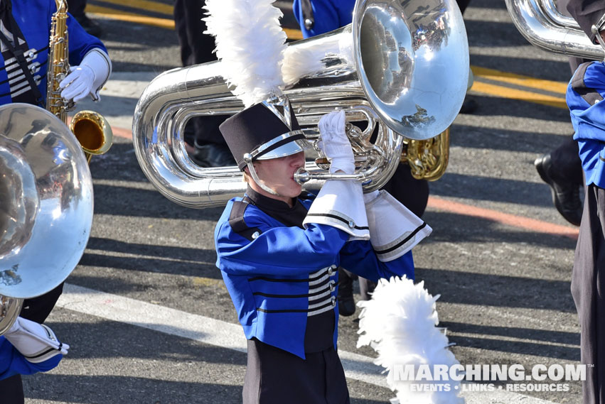 Air Academy High School Marching Band, USAF Academy, Colorado - 2018 Rose Parade Photo